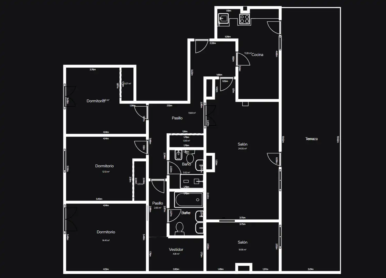 Flat for sale in Vallobín - La Florida