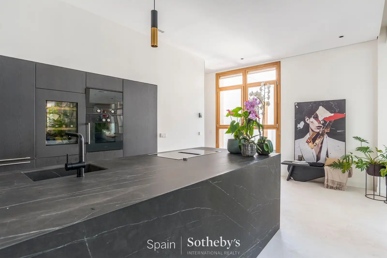 Cocina de Ático en venta en Madrid con Aire acondicionado, Calefacción y Jardín privado