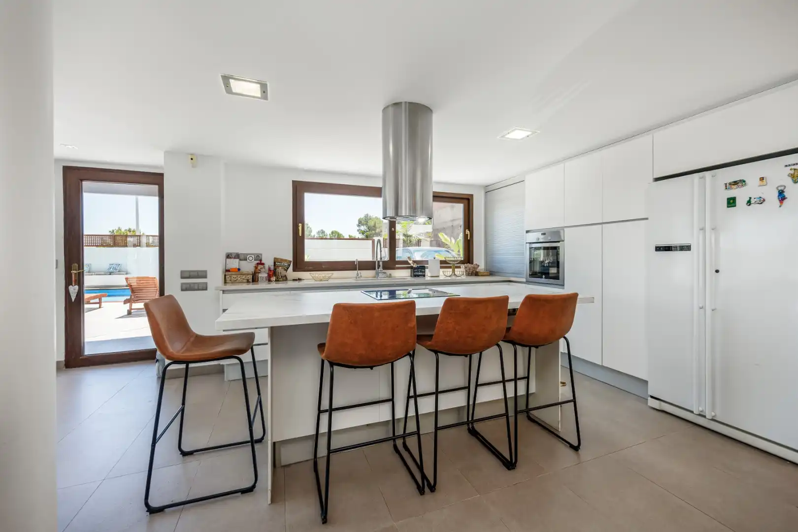 Cocina de Casa o chalet en venta en Gandia con Aire acondicionado, Calefacción y Parquet