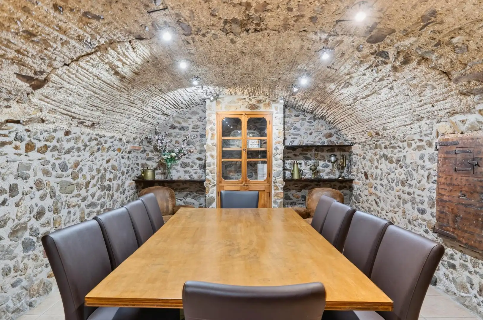 Comedor de Casa o chalet en venta en Mollet de Peralada con Jardín privado, Terraza y Piscina