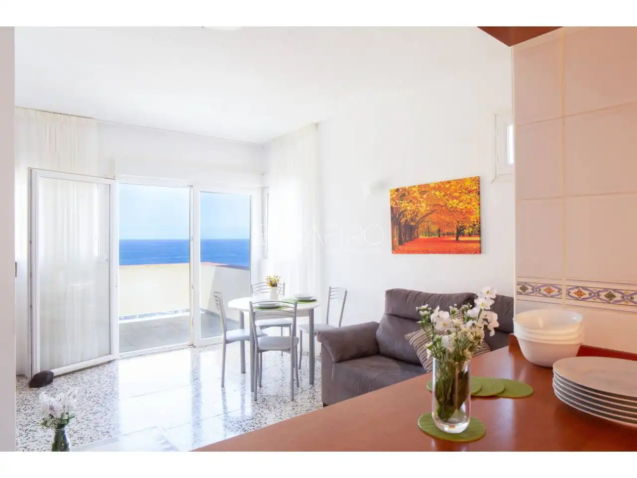 Wohnzimmer von Wohnung zur Miete in San Cristóbal de la Laguna mit Möbliert und Balkon