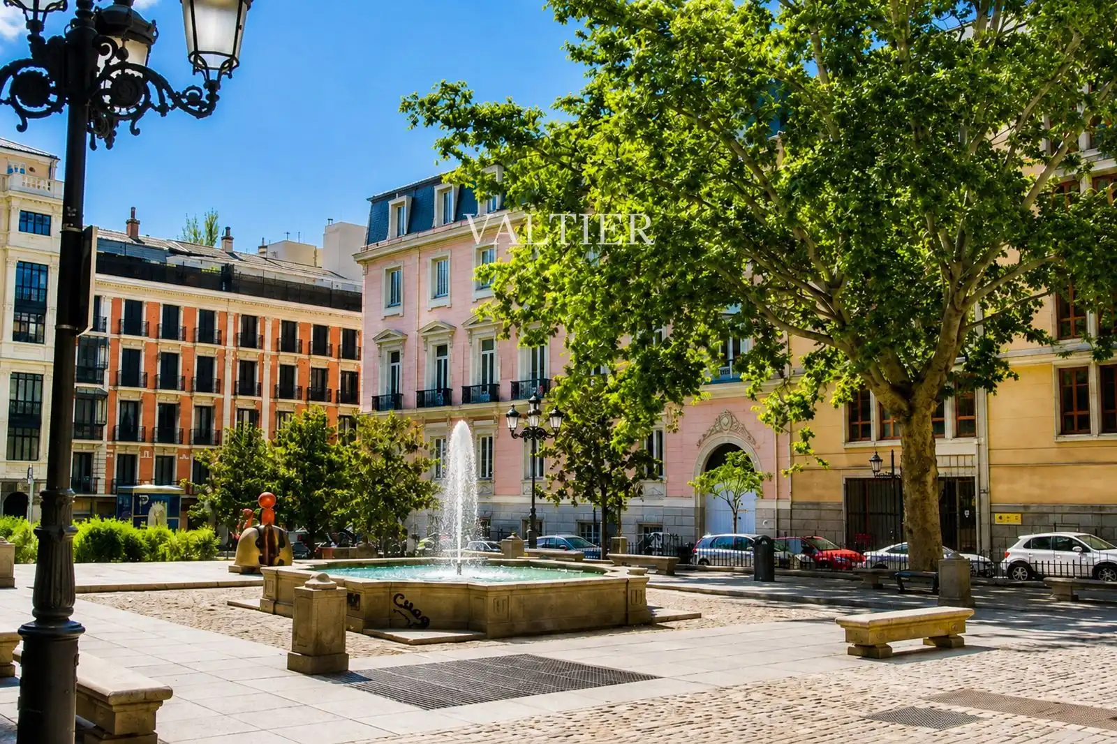 Vista exterior de Pis de lloguer en Madrid amb Terrassa i Moblat