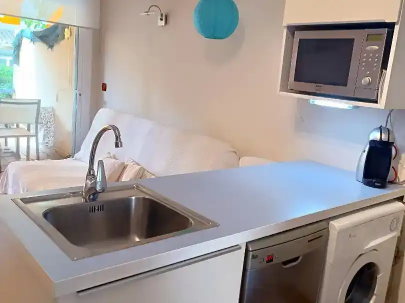 Kitchen of Flat for sale in L'Estartit  with Air Conditioner, Terrace and Swimming Pool