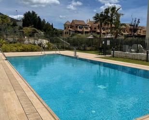 Swimming pool of Flat to rent in Benalmádena  with Air Conditioner, Heating and Private garden