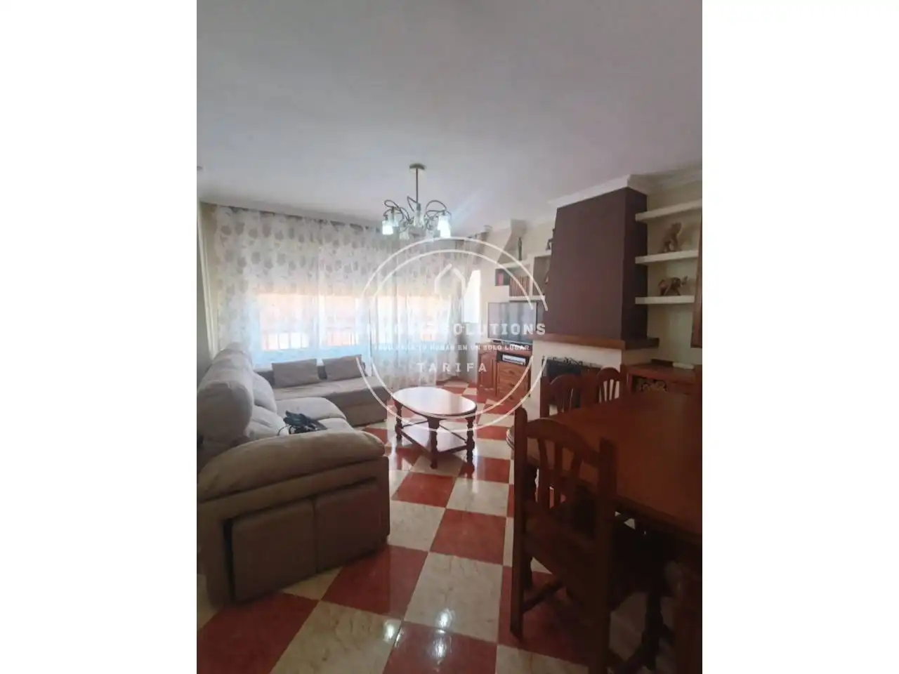 Sala de estar de Piso de alquiler en Tarifa con Terraza y Amueblado