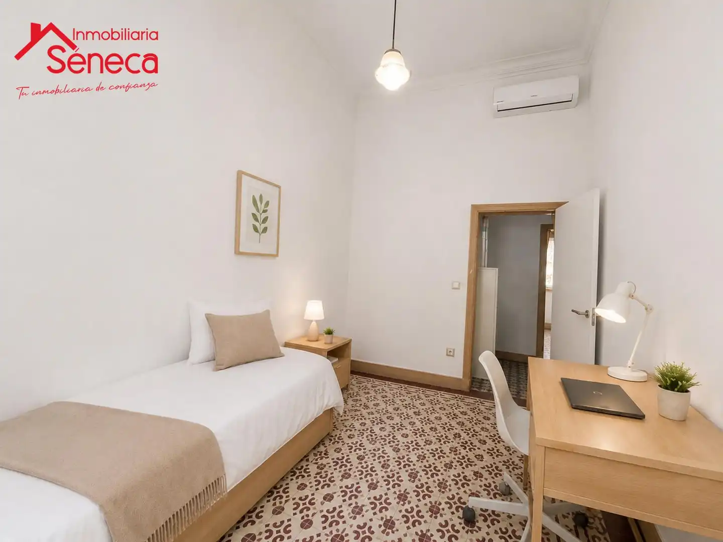 Schlafzimmer von Wohnung zur Miete in Córdoba mit Klimaanlage und Möbliert
