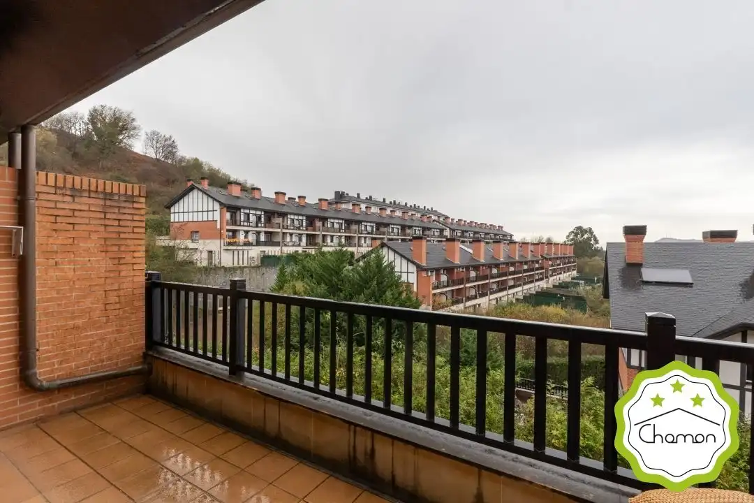 Terraza de Casa adosada en venta en Bilbao  con Calefacción, Jardín privado y Terraza