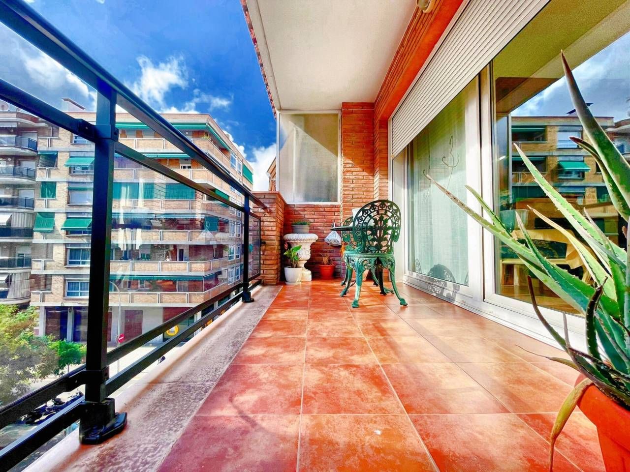 Balcony of Attic for sale in Cerdanyola del Vallès  with Air Conditioner, Heating and Storage room