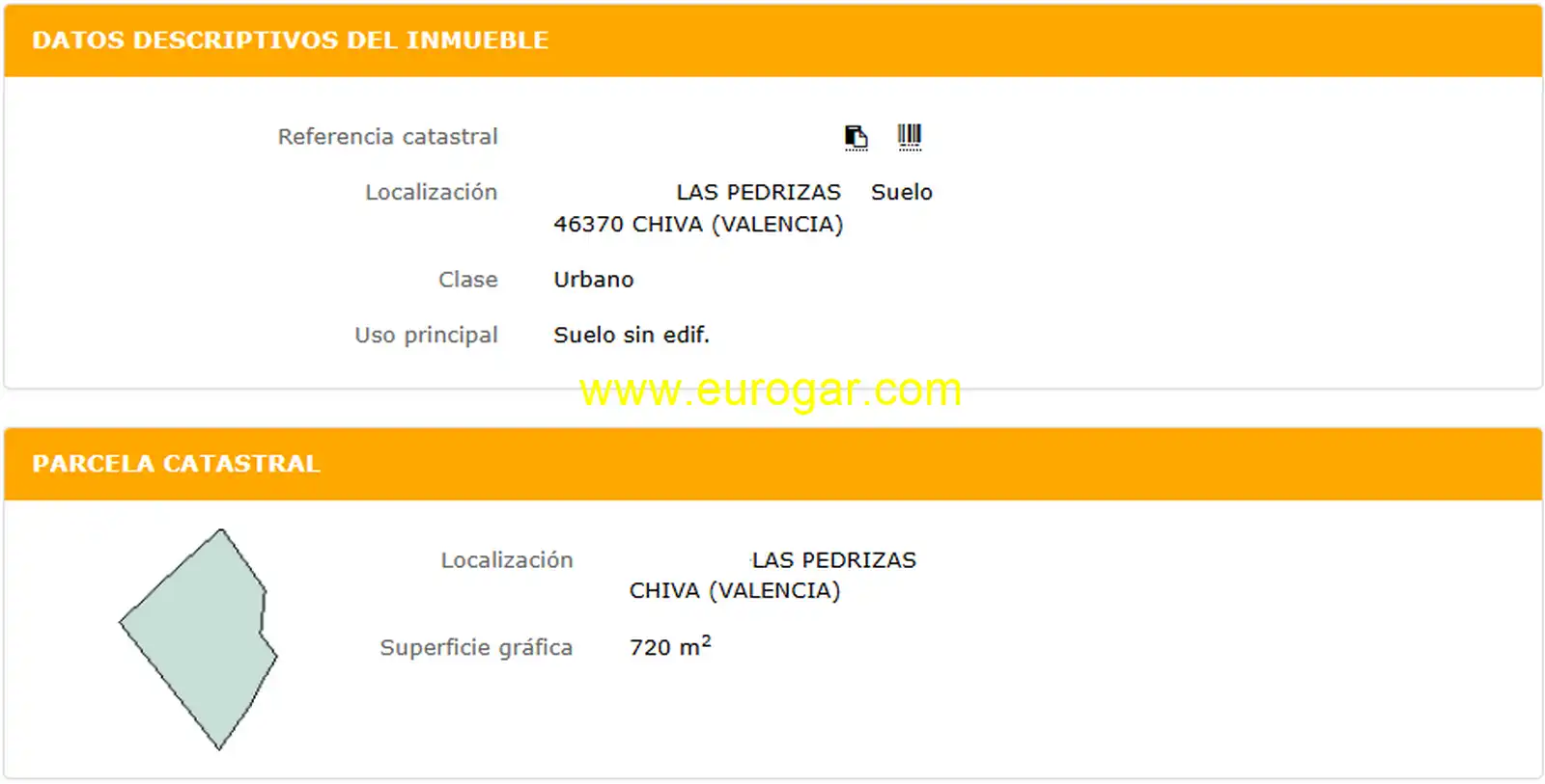Residential land for sale in Las Pedrizas