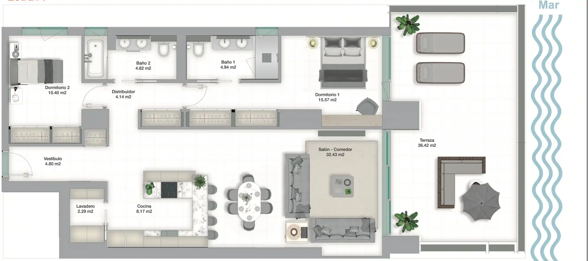 Appartement compact avec piscine à vendre à Carretera de Cádiz, imagen 51
