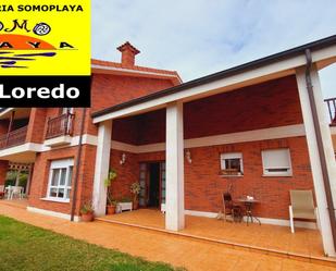 Vista exterior de Casa o xalet en venda en Ribamontán al Mar amb Calefacció, Jardí privat i Terrassa