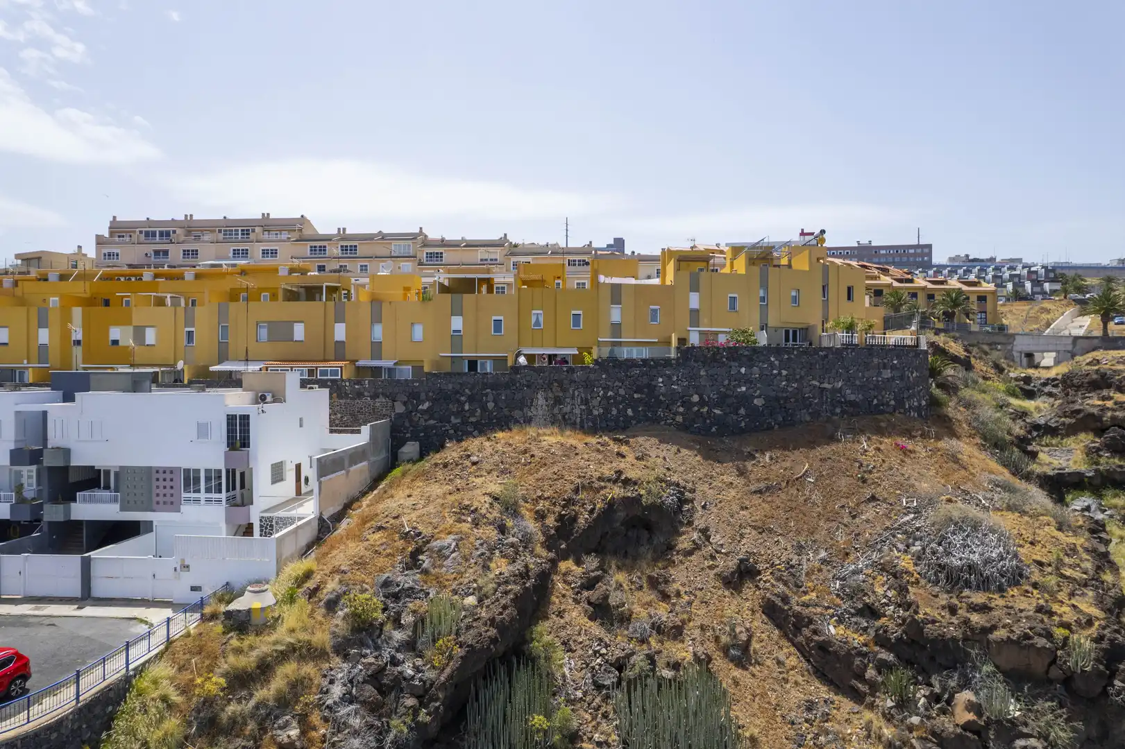 Vista exterior de Casa adosada en venda en Santa Cruz de Tenerife amb Terrassa