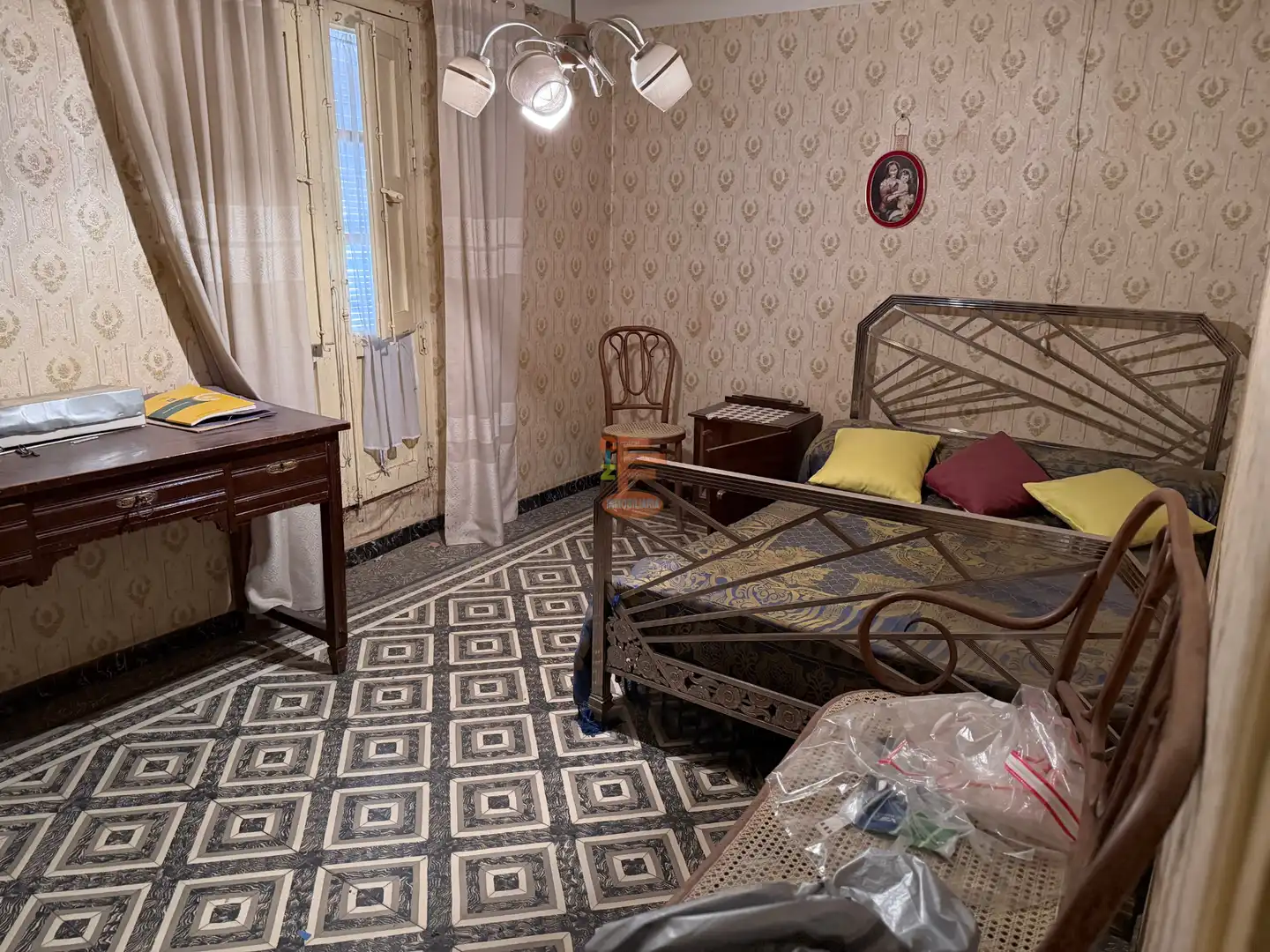 Habitación de Casa adosada en venta en Ariza con Terraza, Amueblado y TV