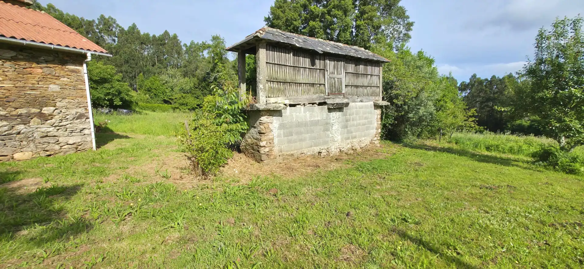 Vista exterior de Finca rústica en venda en Cerdido amb Jardí privat i Traster
