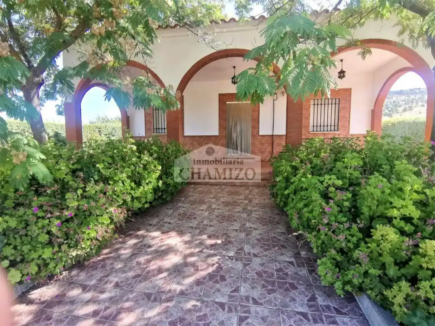 Vista exterior de Casa o chalet en venta en Magacela con Aire acondicionado y Piscina