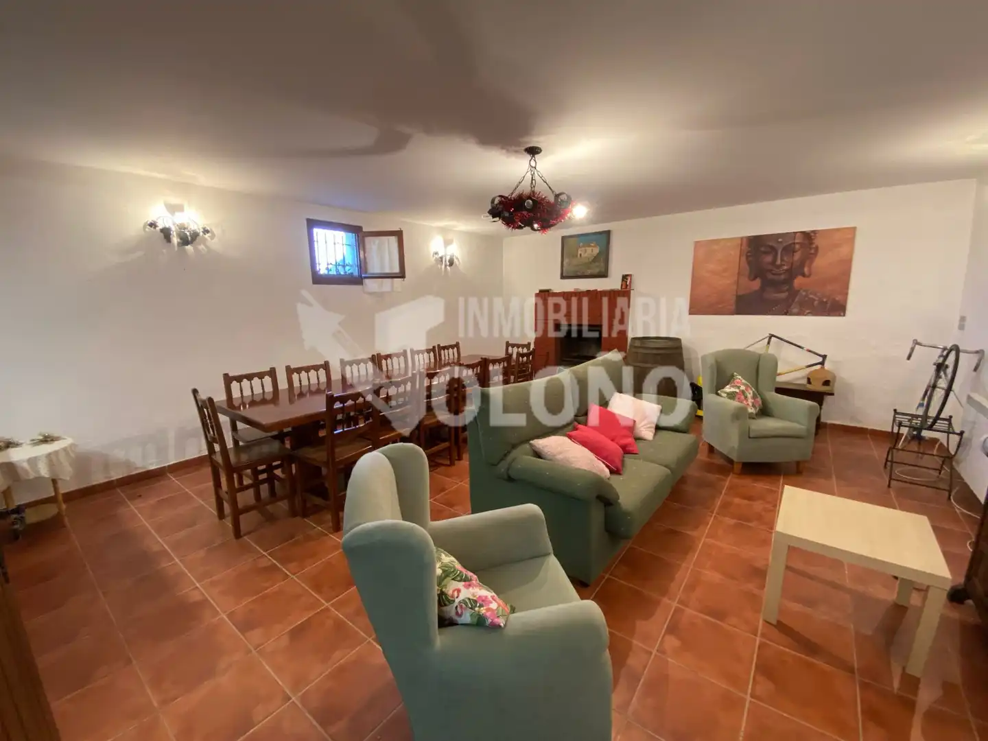 Sala de estar de Casa o chalet en venta en Ollauri con Calefacción, Jardín privado y Parquet