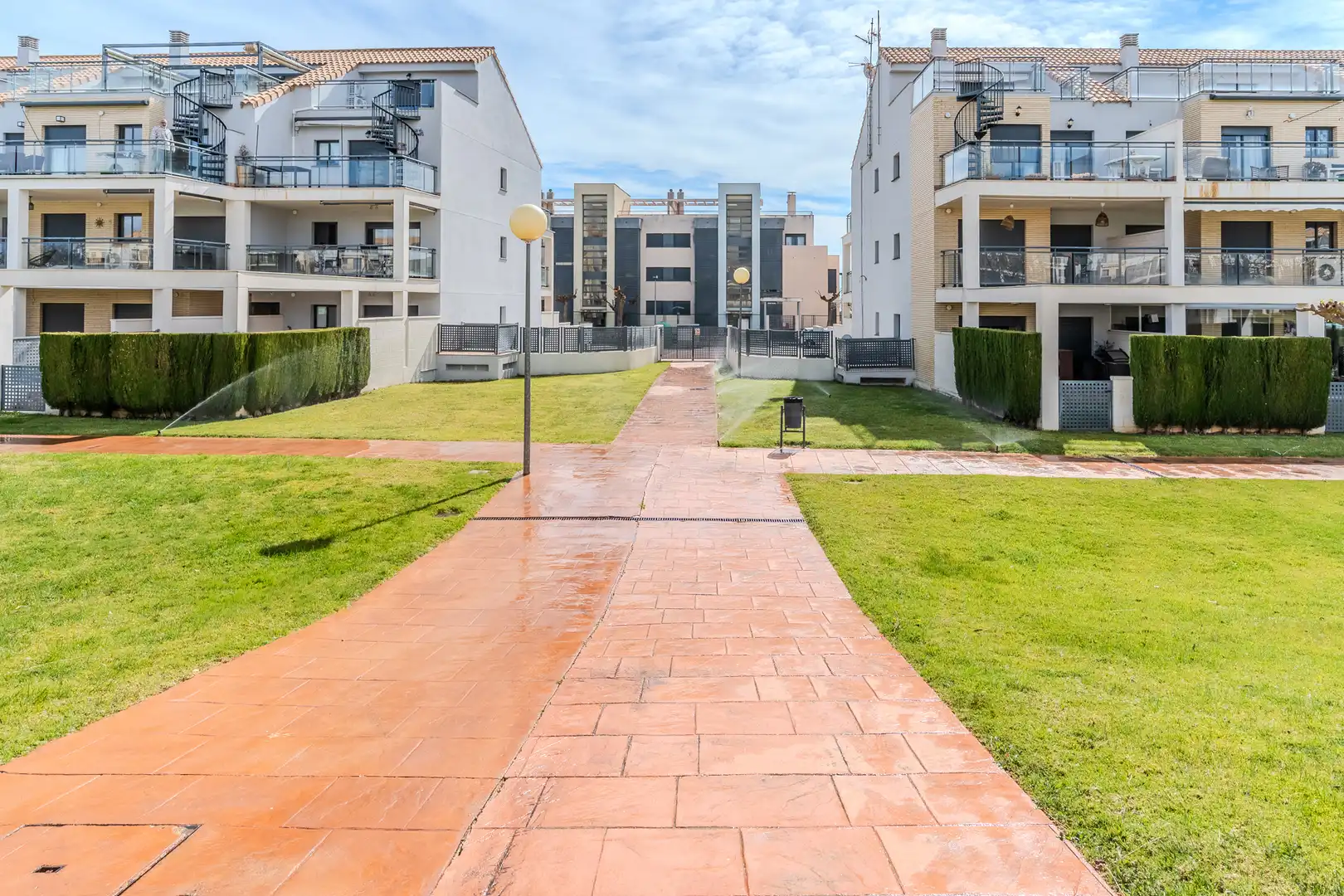 Exterior view of Duplexes for sale in San Jorge / Sant Jordi  with Air Conditioner, Heating and Terrace