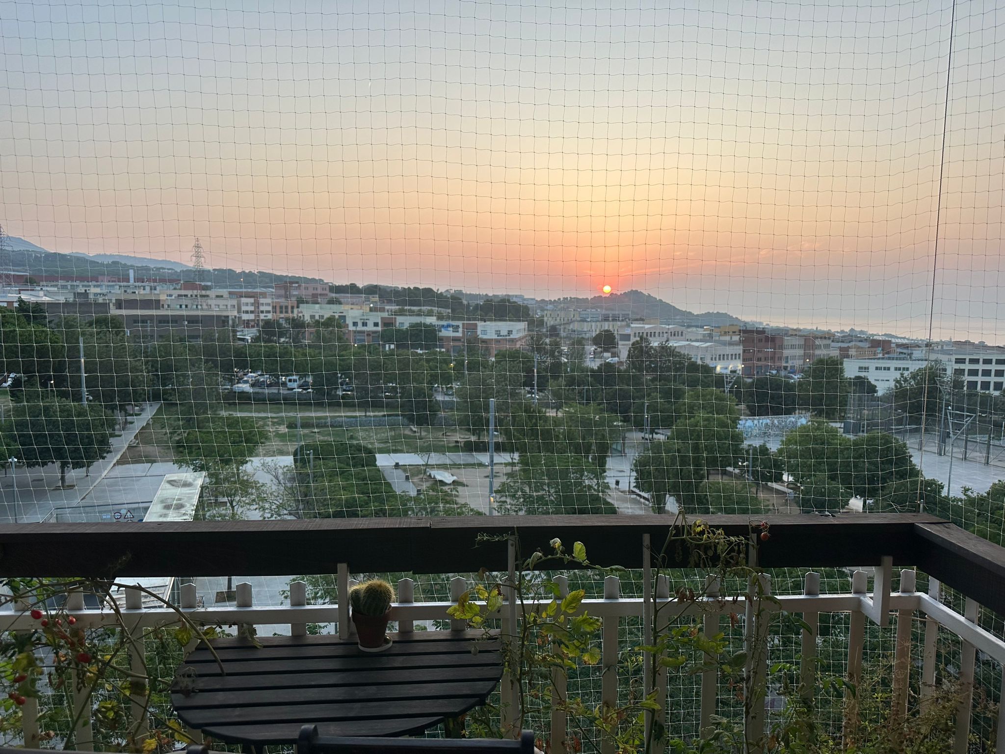 Balcony of Flat for sale in Mataró  with Air Conditioner, Heating and Furnished