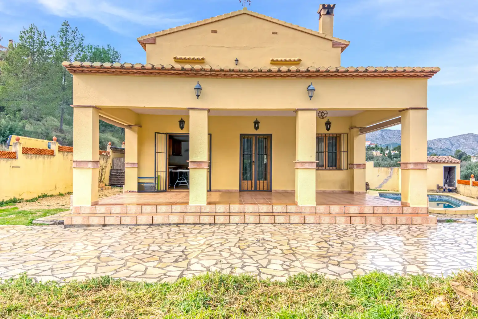 Exterior view of Houses for sale in Orba  with Private garden, Terrace and Swimming Pool