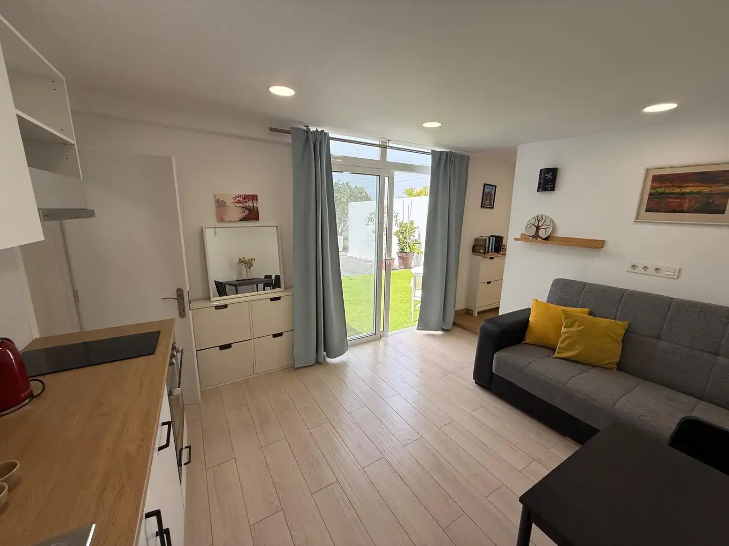 Sala de estar de Casa o chalet de alquiler en Guía de Isora con Terraza