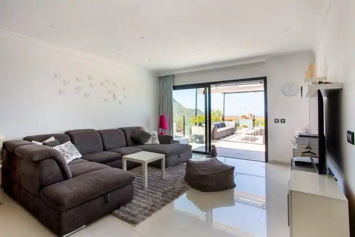 Living room of Houses for sale in Adeje  with Air Conditioner, Private garden and Terrace
