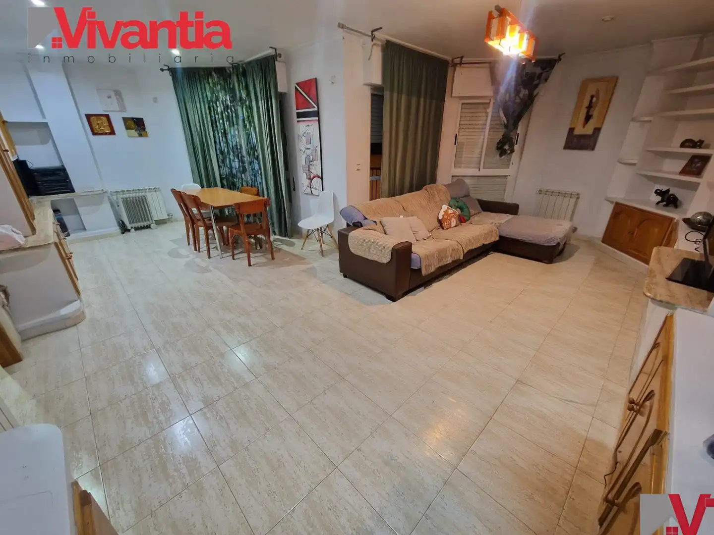 Wohnzimmer von Maisonette zum Verkauf in Lorca mit Klimaanlage, Heizung und Terrasse