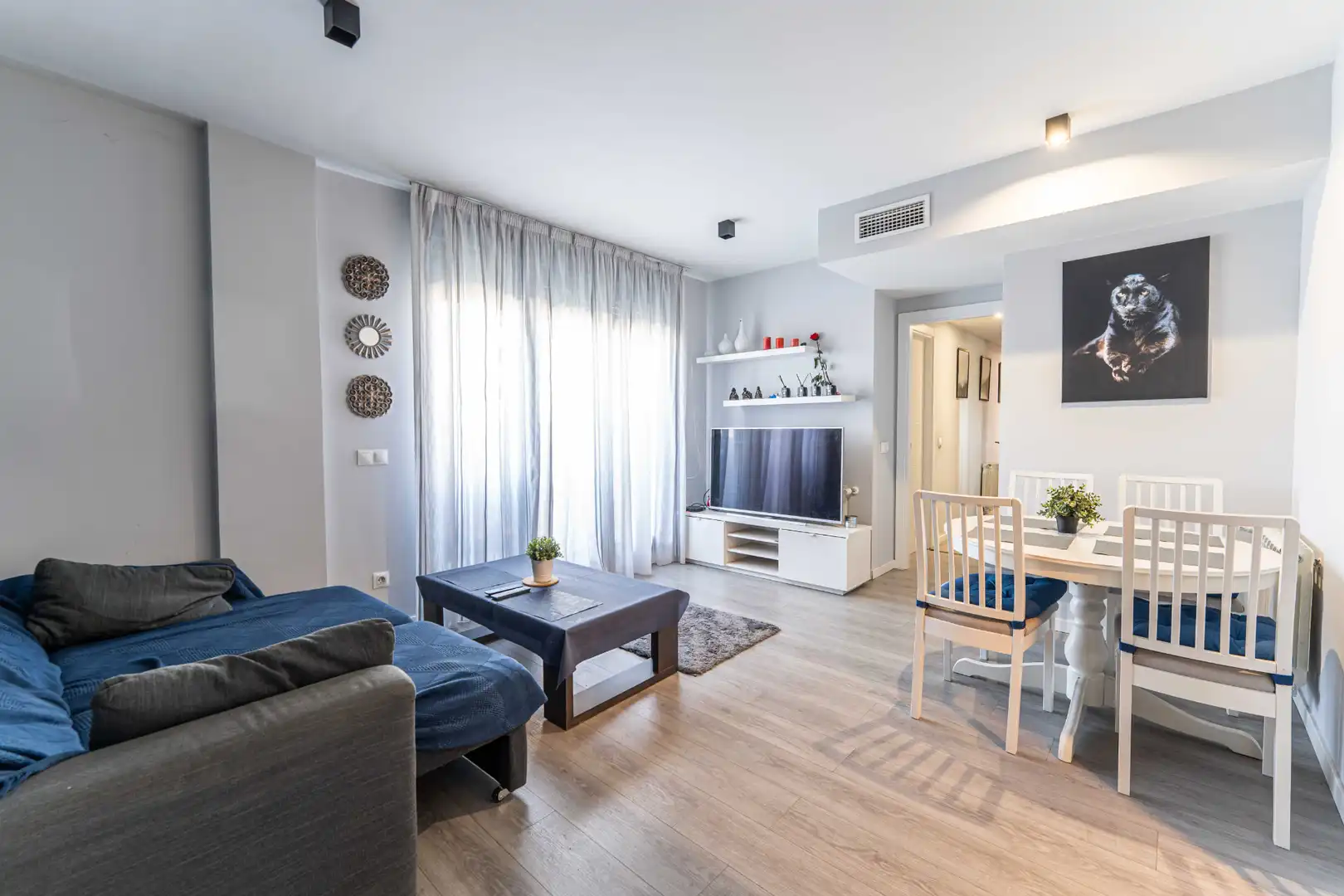 Living room of Attic for sale in Móstoles  with Air Conditioner, Terrace and Storage room