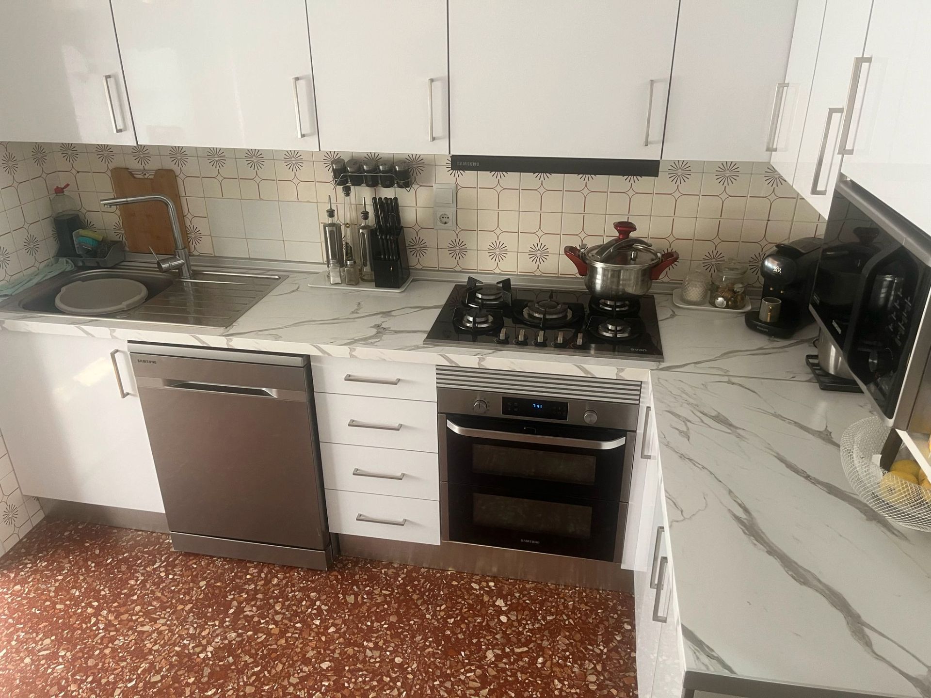 Cuina de Planta baixa en venda en Amposta amb Aire condicionat, Calefacció i Moblat