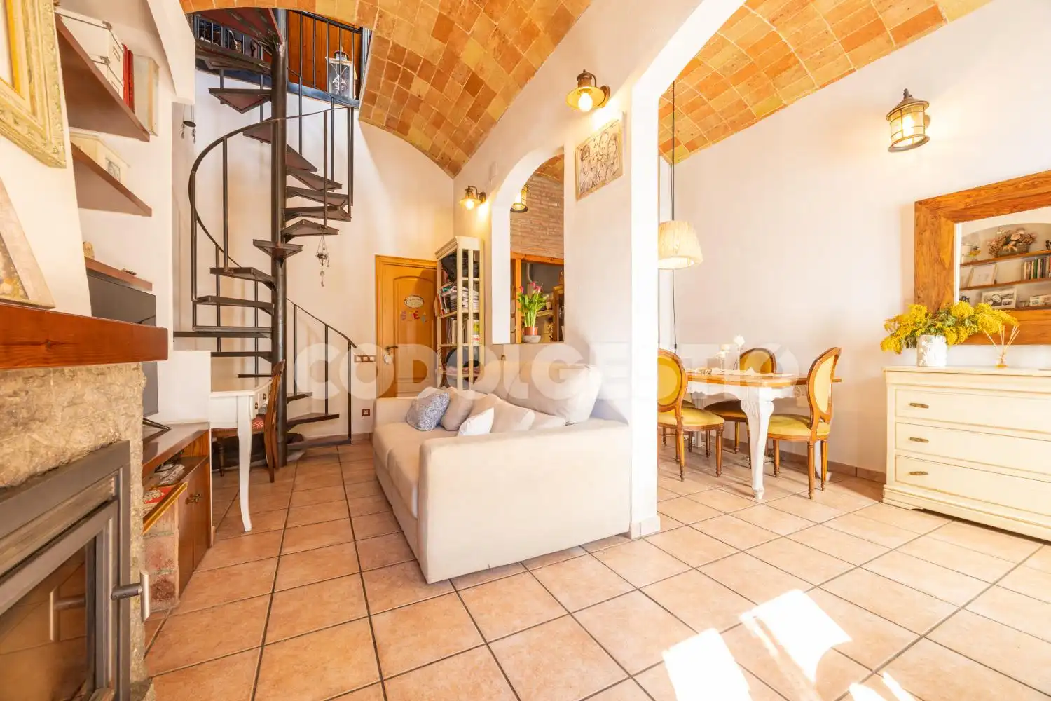 Sala d'estar de Casa o xalet en venda en Sant Vicenç de Torelló amb Terrassa