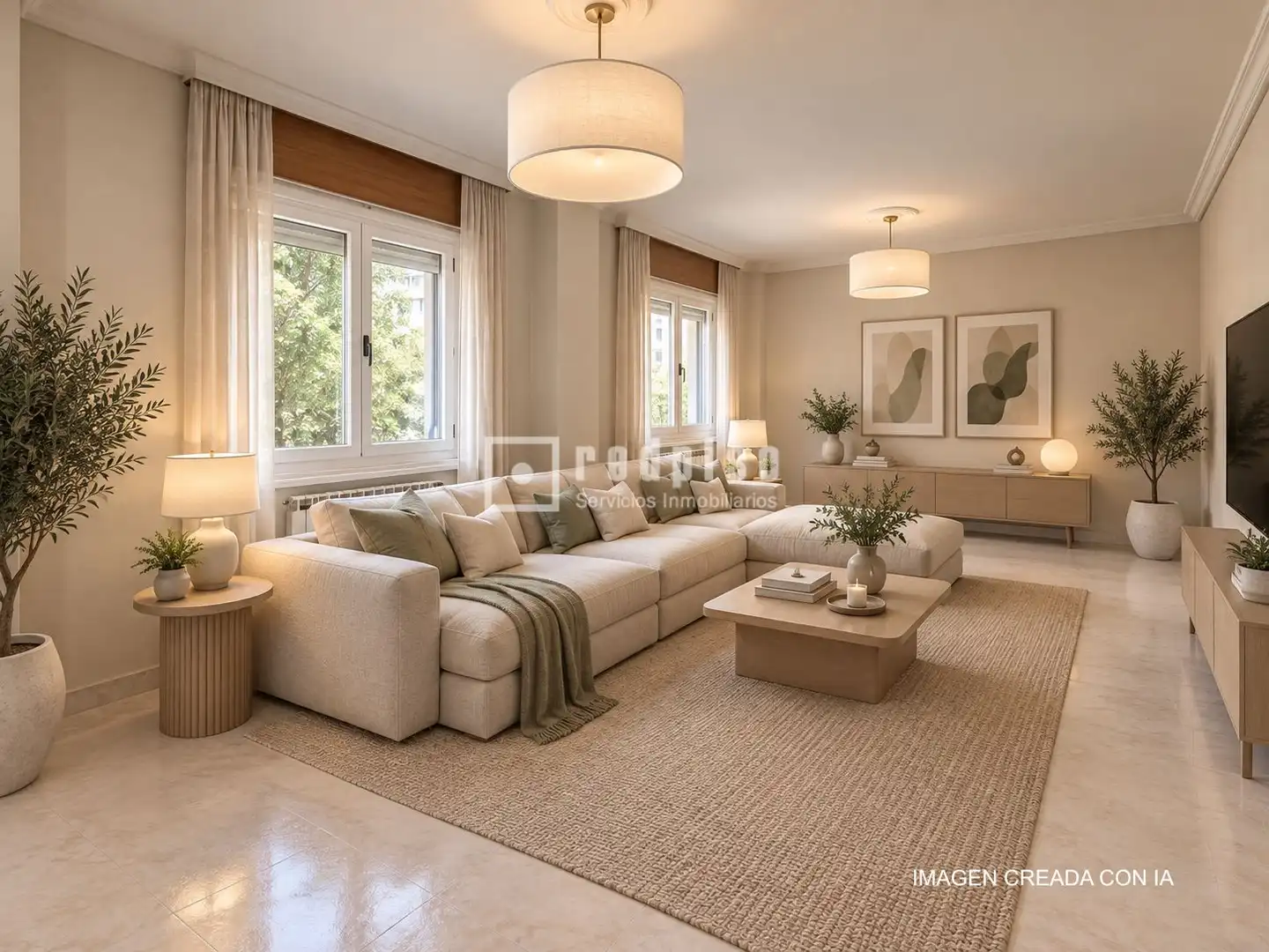 Living room of Flat for sale in Madrid  with Heating and Terrace