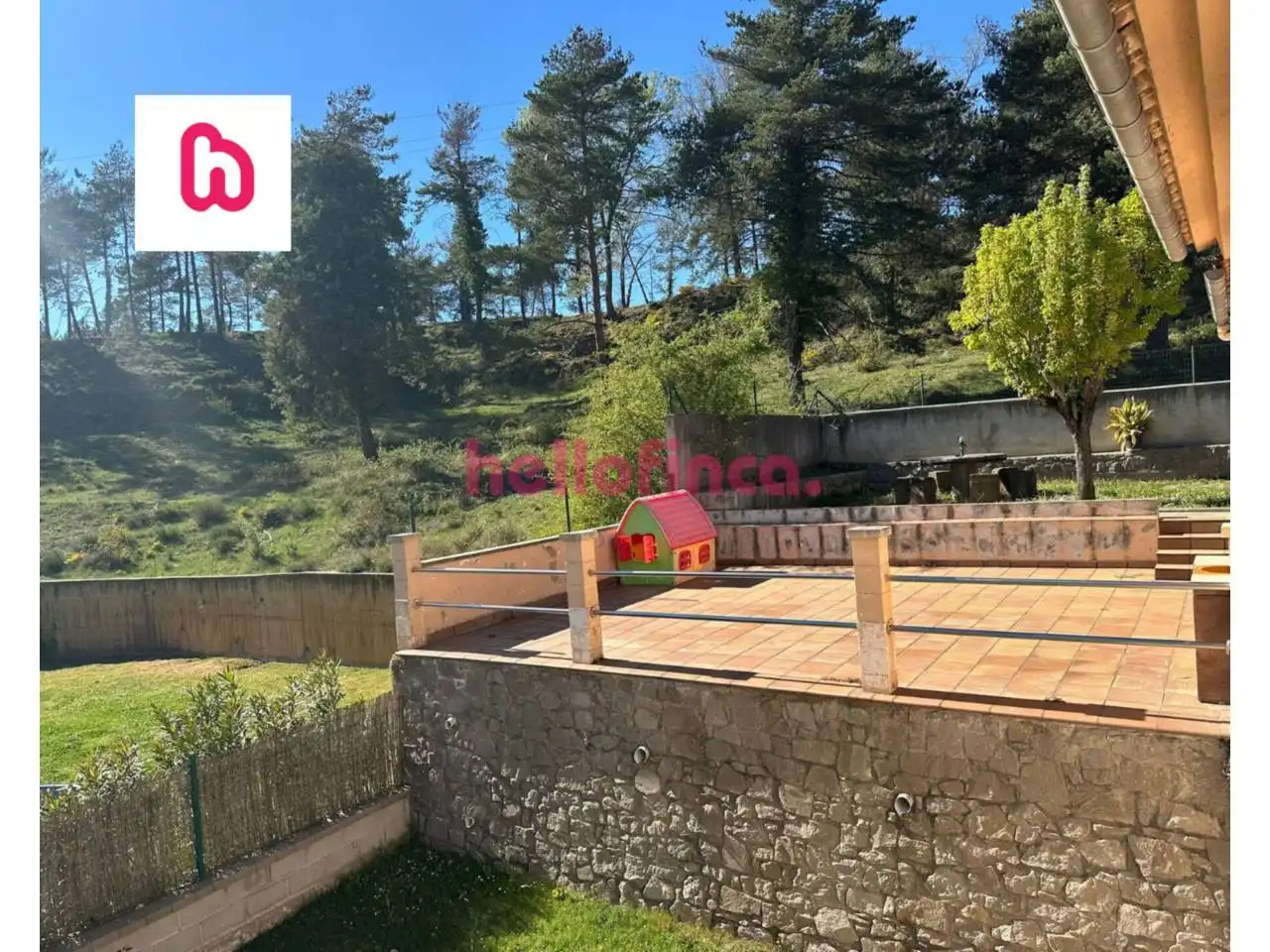 Garden of Houses for sale in Sant Agustí de Lluçanès  with Heating, Private garden and Terrace