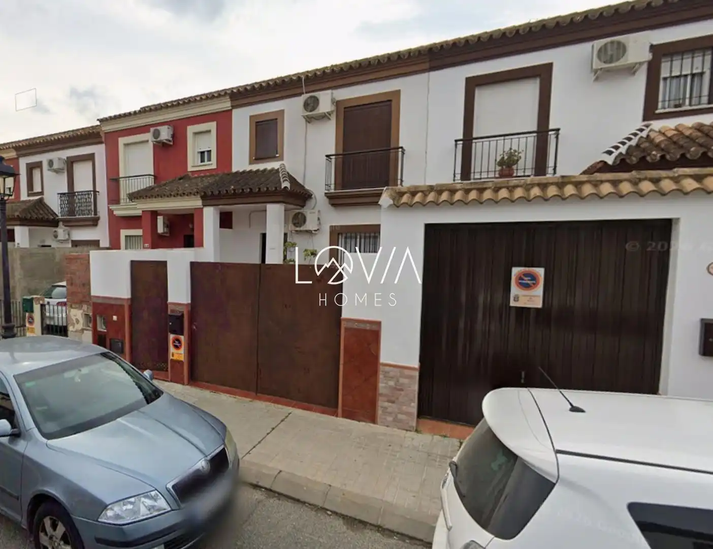 Vista exterior de Casa adosada en venta en Pilas