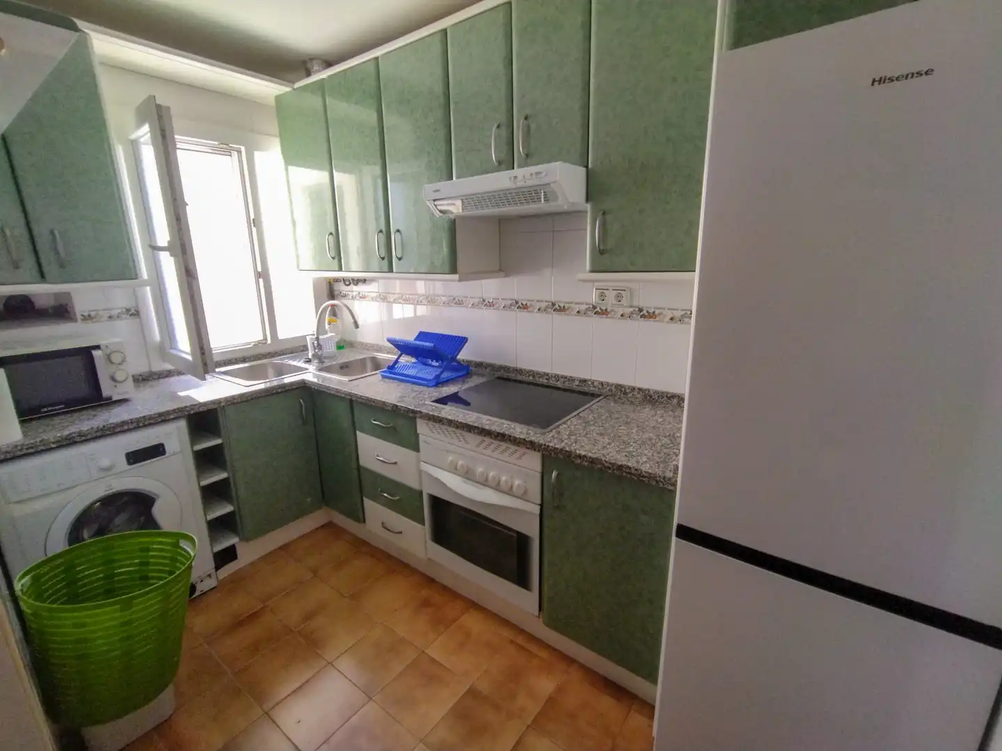 Kitchen of Flat for rent in Cádiz  with Parquet flooring, Furnished and Oven