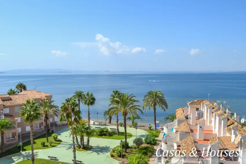 Exterior view of Flat for sale in La Manga del Mar Menor  with Air Conditioner, Terrace and Furnished
