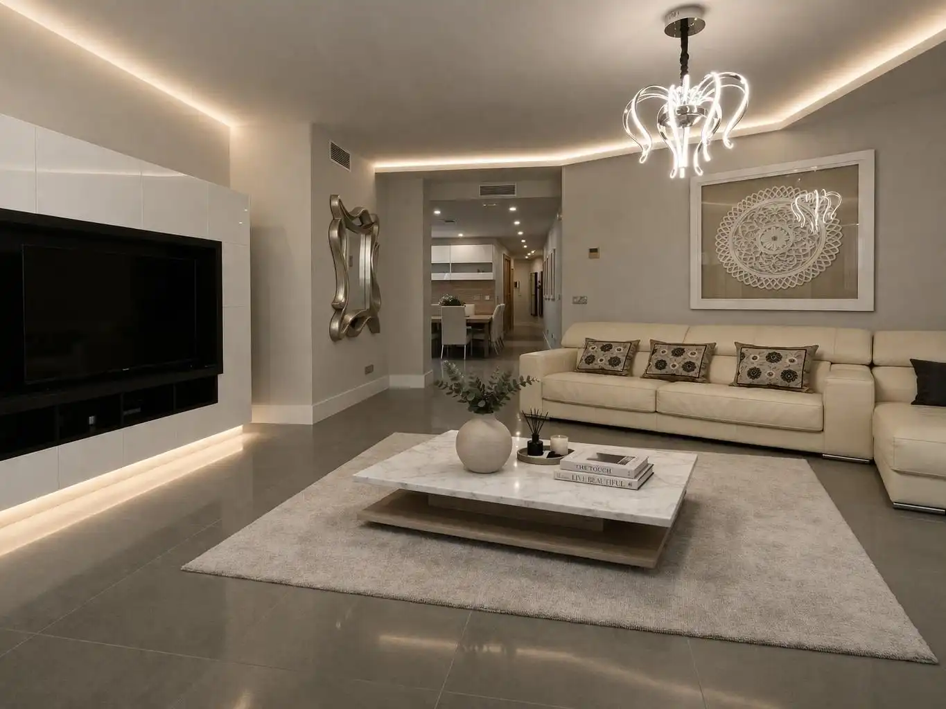 Living room of Attic for sale in Santa Fe  with Furnished
