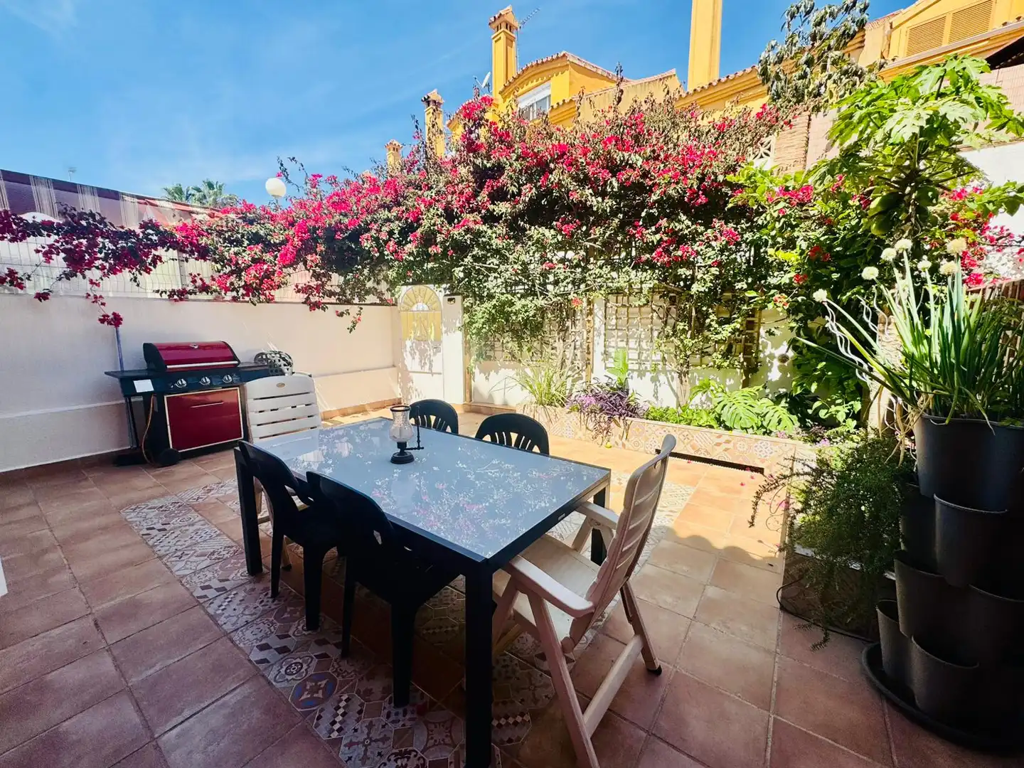 Terraza de Casa adosada en venta en Fuengirola con Aire acondicionado, Calefacción y Terraza