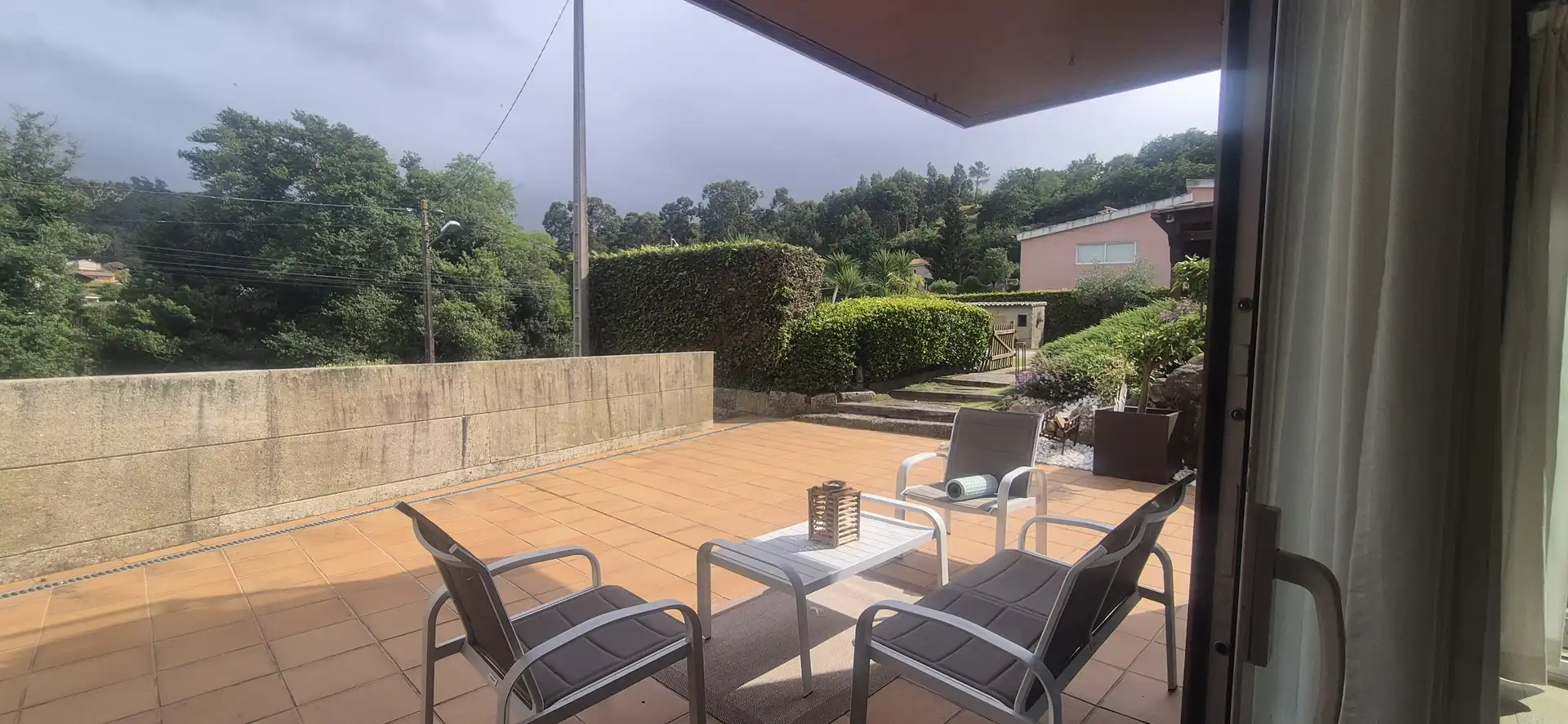Terraza de Casa o chalet en venta en Vigo  con Aire acondicionado, Calefacción y Jardín privado