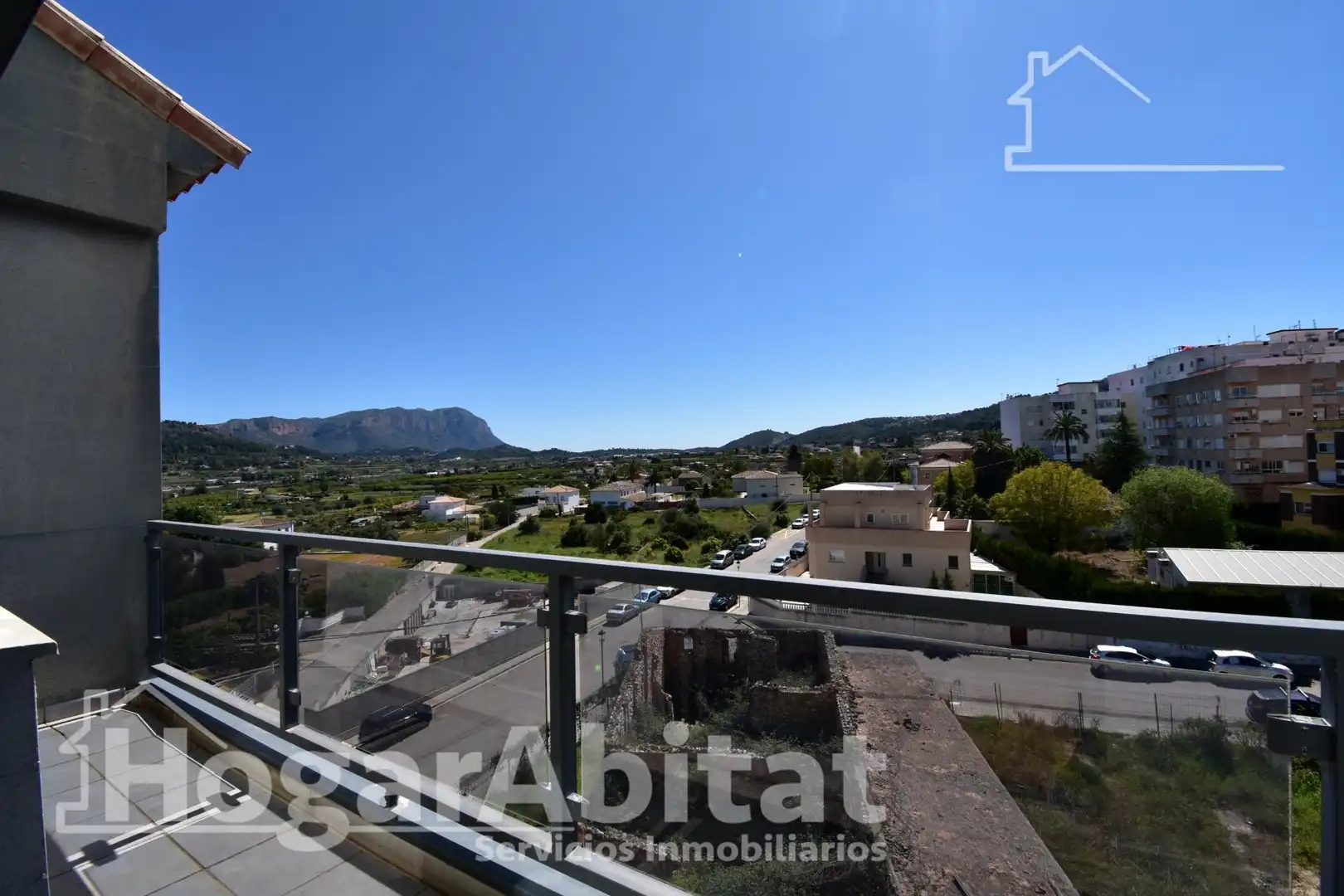 Exterior view of Attic for sale in Pedreguer  with Air Conditioner, Parquet flooring and Terrace