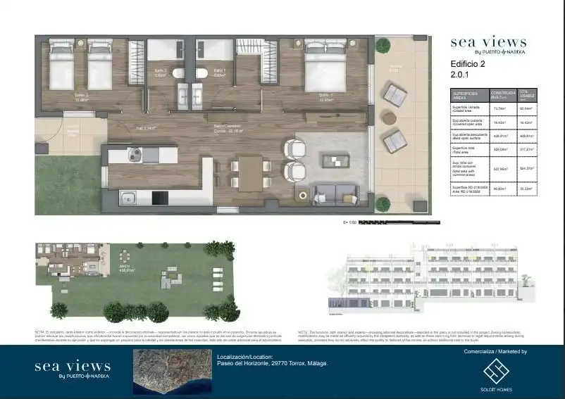 Apartamento en venta en Torrox con Calefacción, Jardín privado y Terraza