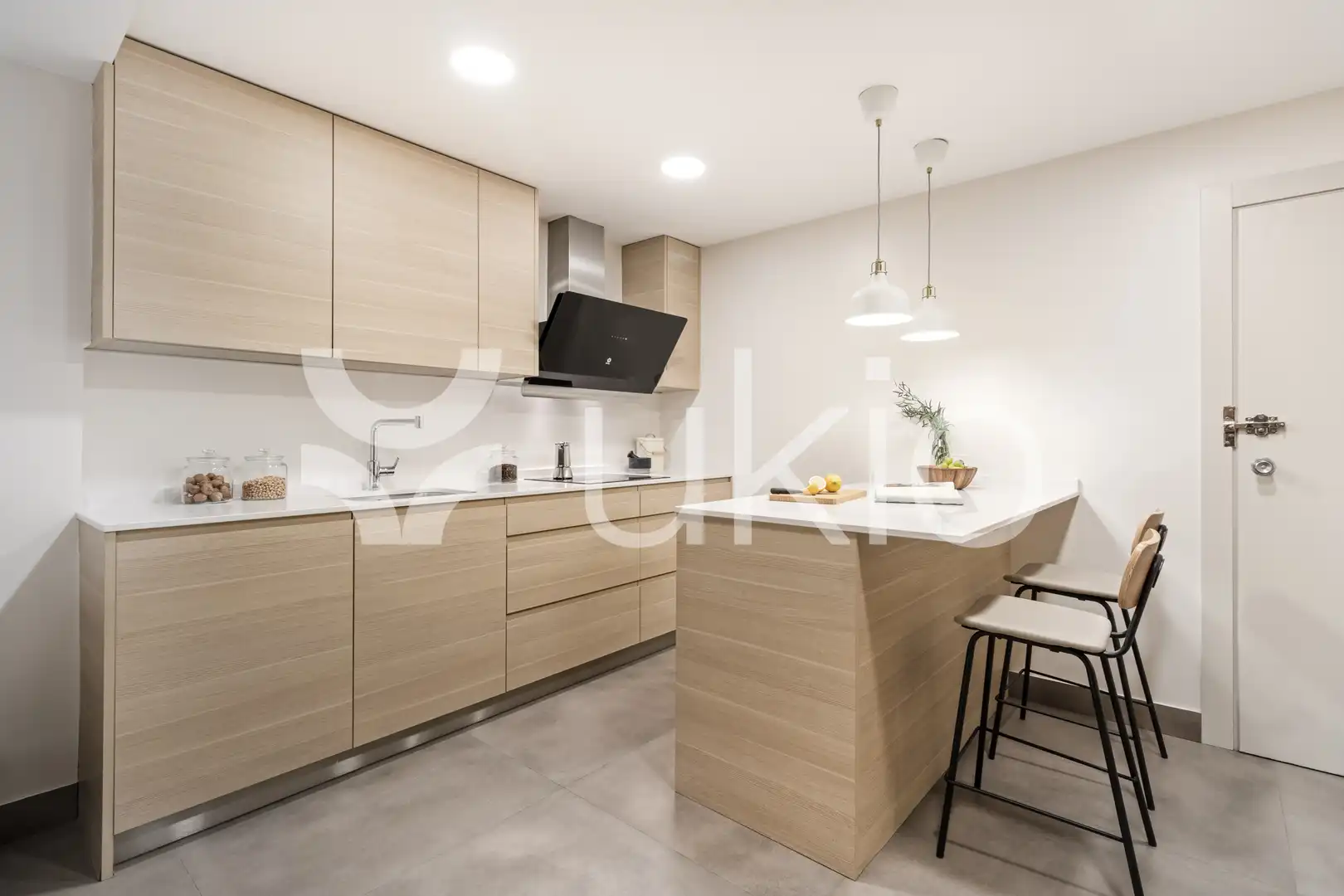 Kitchen of Apartments for rent in Madrid  with Air Conditioner, Heating and Terrace