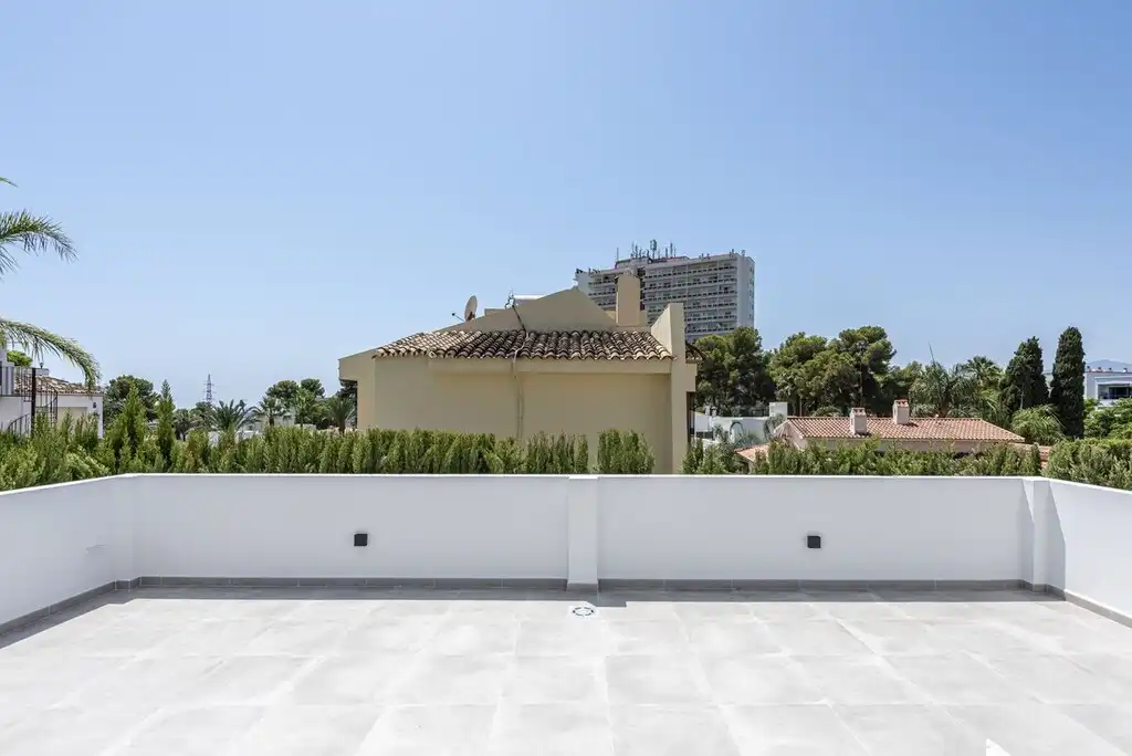Terraza de Casa o chalet en venta en Marbella con Aire acondicionado, Jardín privado y Terraza