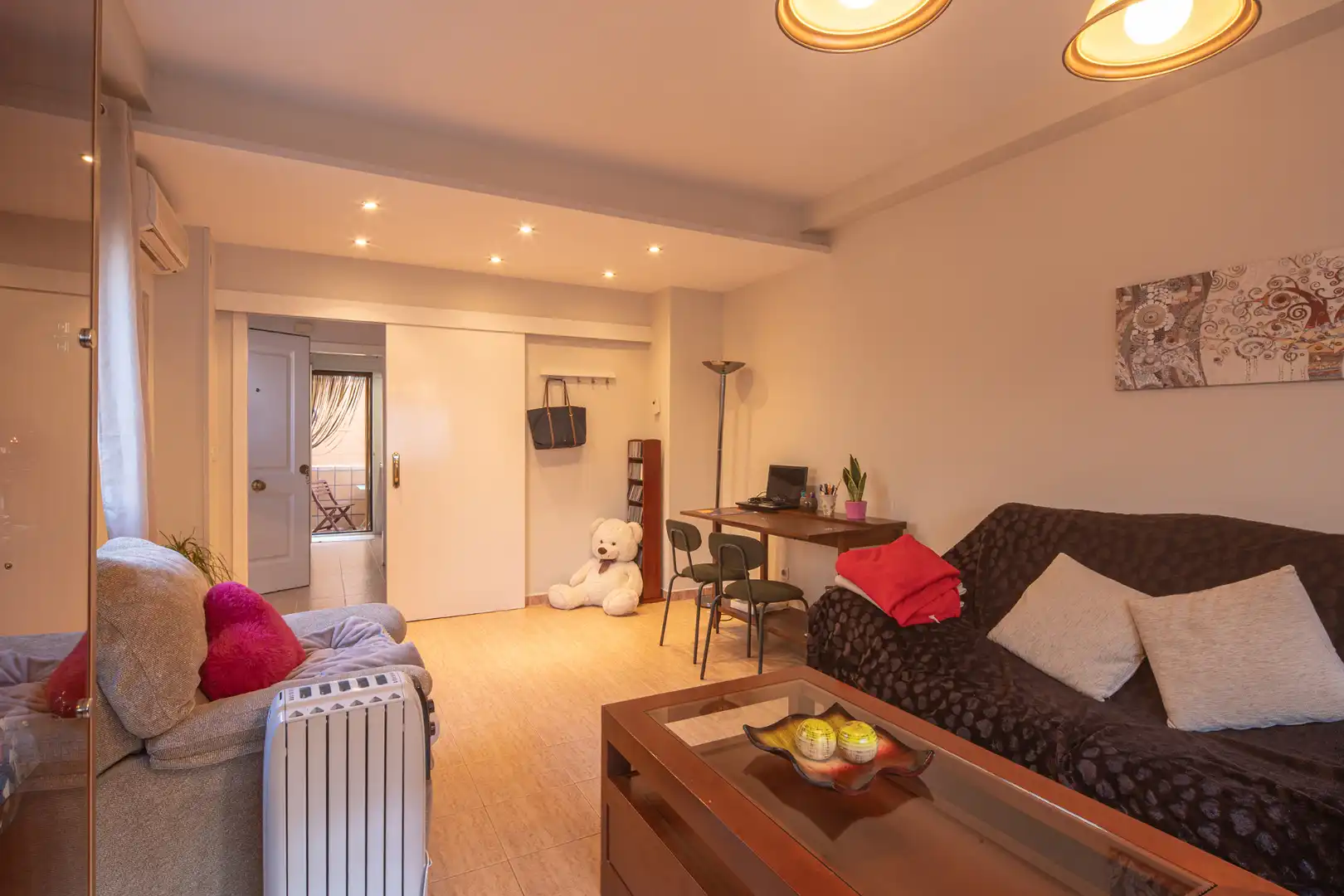 Sala d'estar de Casa adosada en venda en Armilla amb Aire condicionat