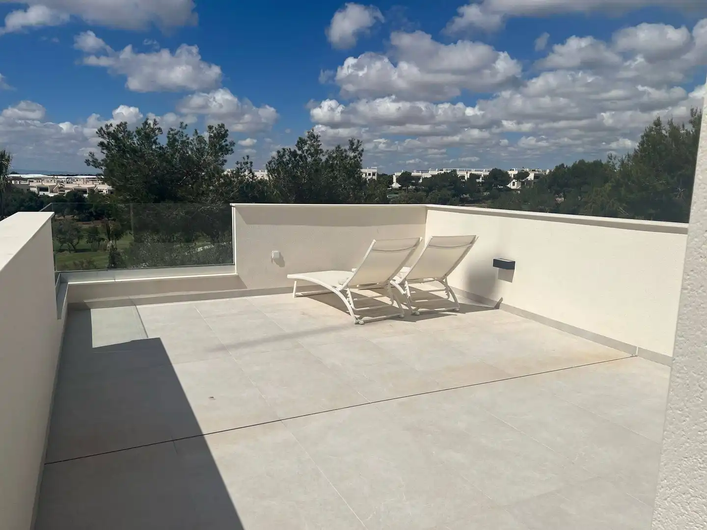 Terrace of Detached homes for sale in Pilar de la Horadada  with Air Conditioner, Private garden and Terrace