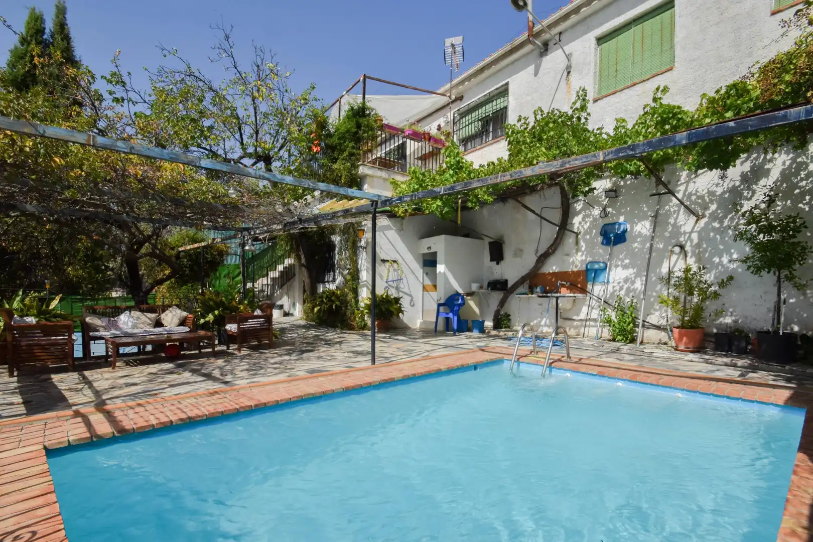 Piscina de Casa o chalet en venta en Nívar con Jardín privado, Terraza y Trastero