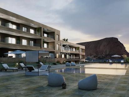 Terrasse von Wohnungen zum verkauf in Granadilla de Abona mit Klimaanlage, Privatgarten und Terrasse