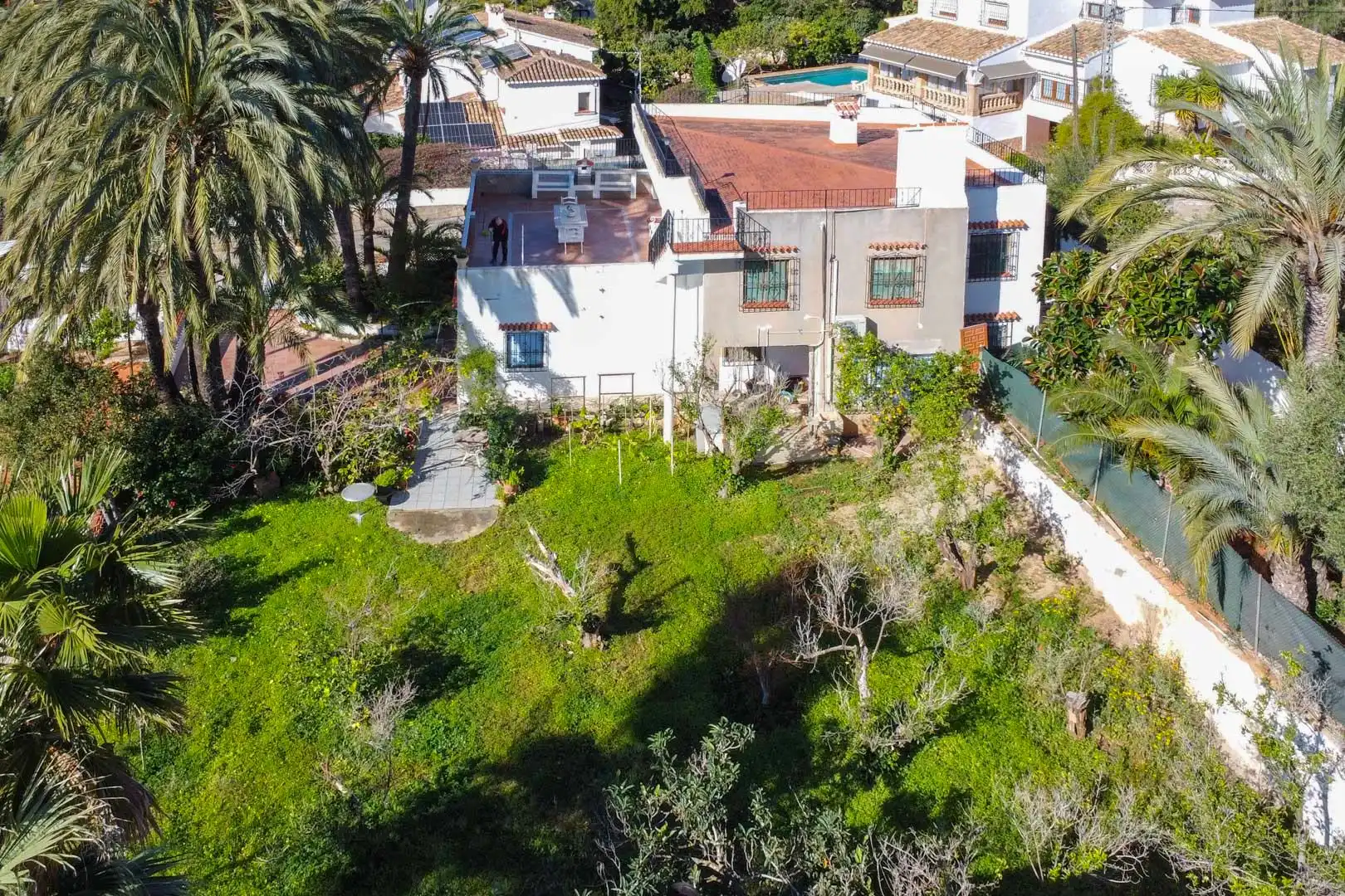 Garden of Houses for sale in Jávea / Xàbia  with Air Conditioner, Heating and Private garden