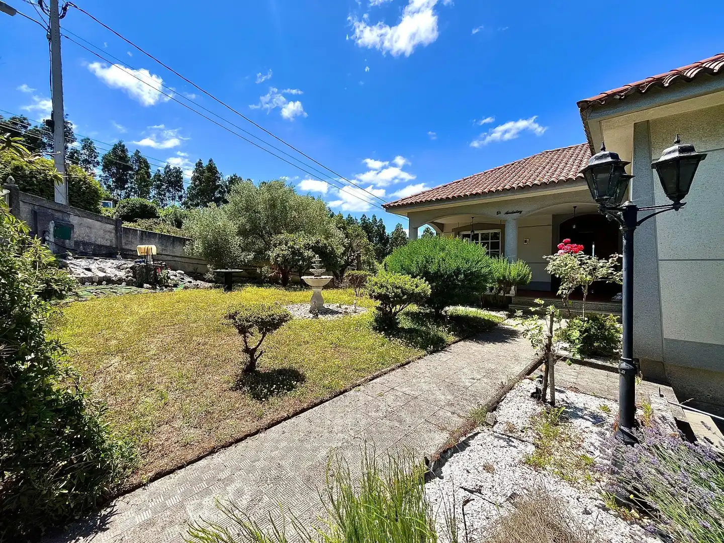 Vista exterior de Casa o chalet en venta en Cambre  con Jardín privado