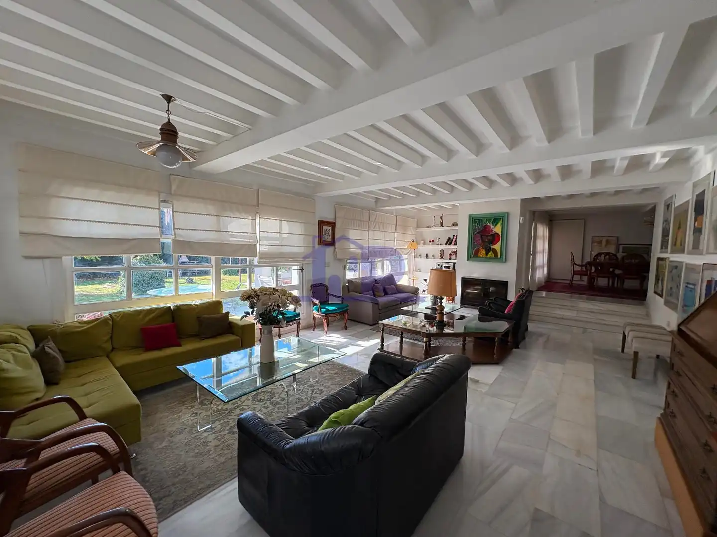 Living room of Houses for sale in Cuenca  with Heating, Terrace and Storage room