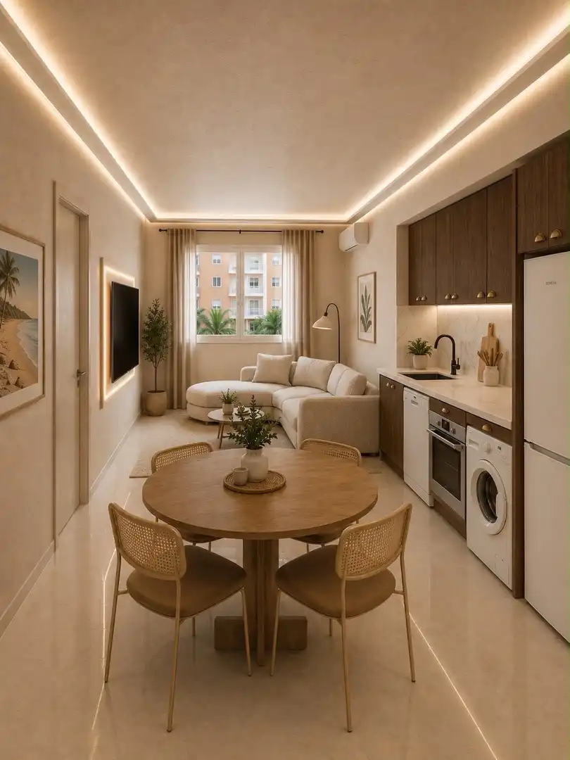 Wohnzimmer von Wohnungen zur Miete in Marbella Centro