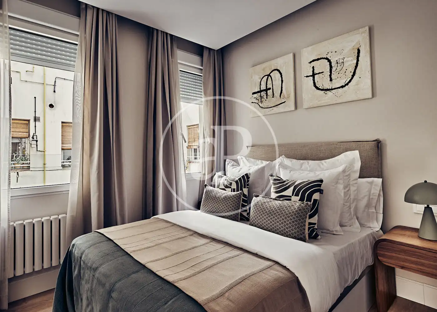Bedroom of Flat for sale in Madrid  with Air Conditioner, Heating and Furnished